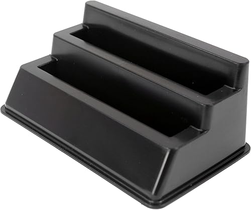 Miniatura 5 de Enjoy Plastics - Soporte doble para tarjetas de visita - Capacidad para hasta 60 tarjetas - Fabricado en Estados Unidos - Construido para durar! (3)