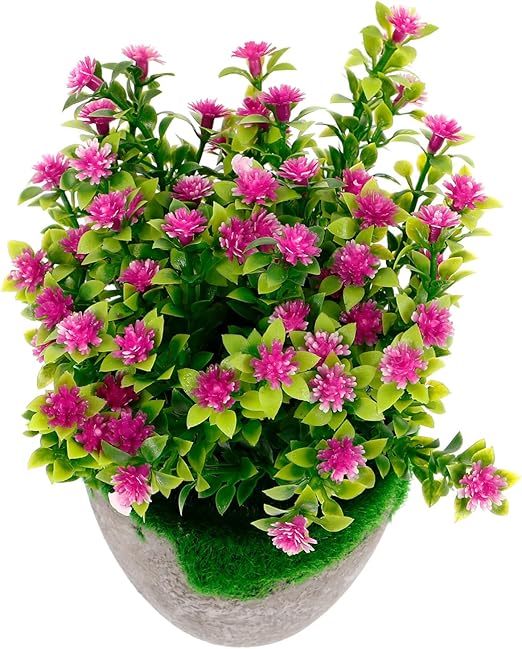 ORFOFE Small Plants for Decoration Outdoor Artificial
