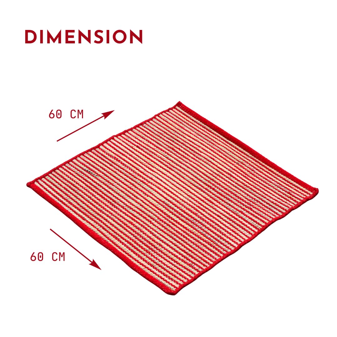 Shyama Kusha Aasan - Traditional Prayer Mat -9 Shyama Kusha Aasan - Traditional Prayer Mat -9