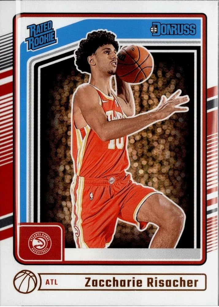 Amazon.com: 2024 Panini Donruss Zaccharie Risacher #219 Rated