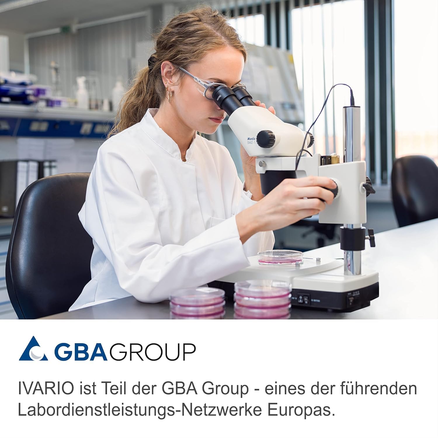 IVARIO Asbest-Test Raumluft im Fachlabor + Probenahme-Asbest-Schutz-Set. Größe M