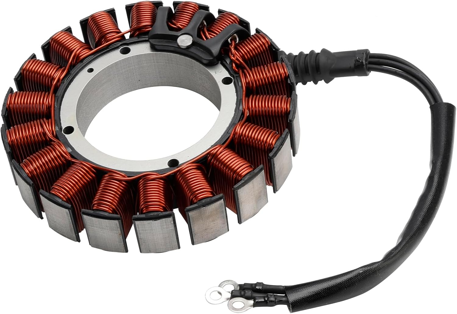 Areyourshop 18-Pole 3-Phase Alternator Stator Fit for Road King FLHR 2004-2005,EFI FLHR 2004-2005,Custom FLHRS 2004-2005,Custom EFI FLHRS 2004-2005 for Electra Glide Classic FLHTC 2004-2005 CE8014