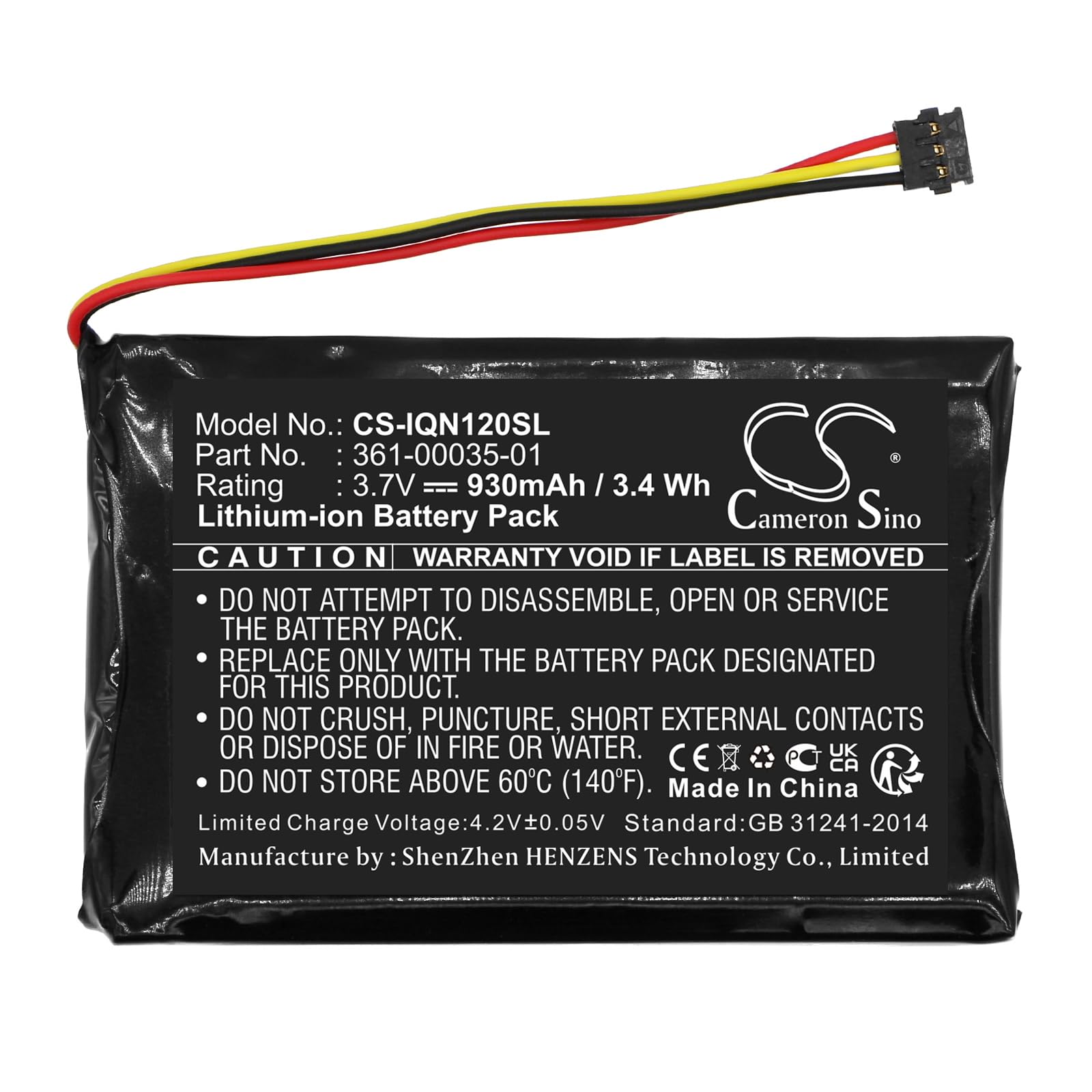 Remplacement GPS Batterie 930mAh Pour Garmin – Type 361-00035-01 – Li-Ion 3.7V, 3.44Wh – Compatible Drive Assist 50/51, Nuvi Remplacement GPS Batterie 930mAh Pour Garmin – Type 361-00035-01 – Li-Ion 3.7V, 3.44Wh – Compatible Drive Assist 50/51, Nuvi