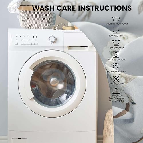 Miniatura 7 de Rajlinen Juego de sábanas tamaño matrimonial XL, sábanas de algodón egipcio de 400 hilos para juegos de sábanas de 4 piezas tamaño matrimonial XL,