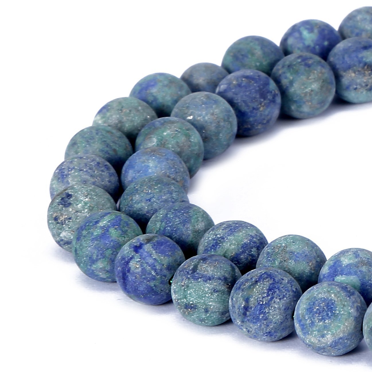 Ruilong Gorgeous Natural Fushia Drusy Agate Gemstone Matte Round Loose Beads For Jewelry Making