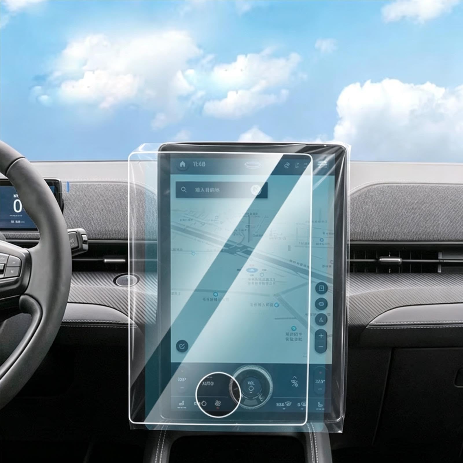 Film protecteur navigation pour Ford pour Mustang pour Mach-E