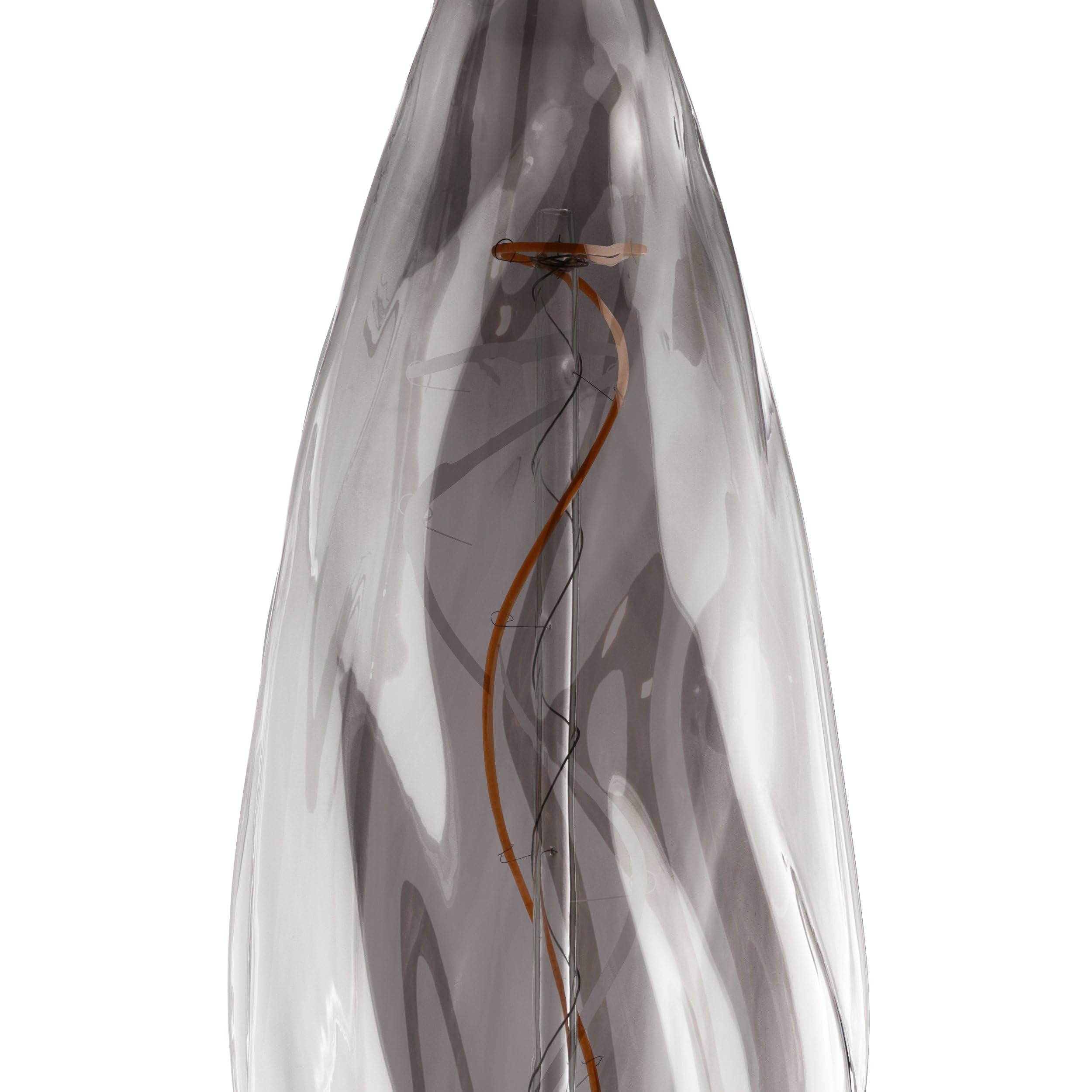 Eglo Lampadina XXL E27, dimmerabile, a spirale, stile rétro, molto | grande, in vetro fumé, 4 W, 100 lumen, luce bianca calda, 2000 K, lunghezza 34,5 cm