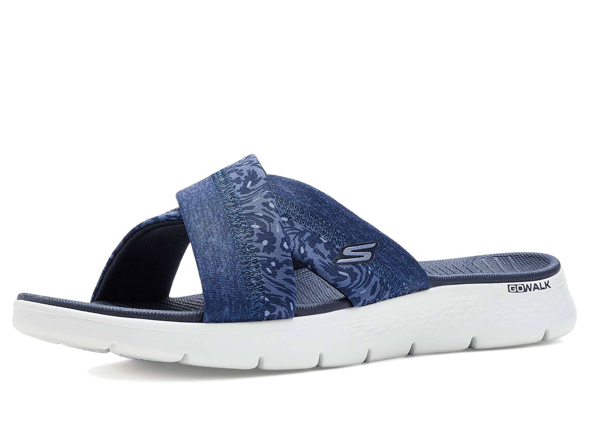 Skechers womens On-the-go Go Walk Flex Sandals W/Floral Print