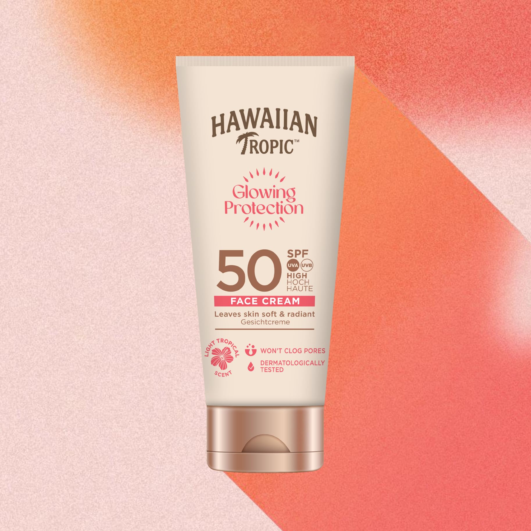 Hawaiian Tropic | Glowing Protection Crema Viso SPF50 50ml