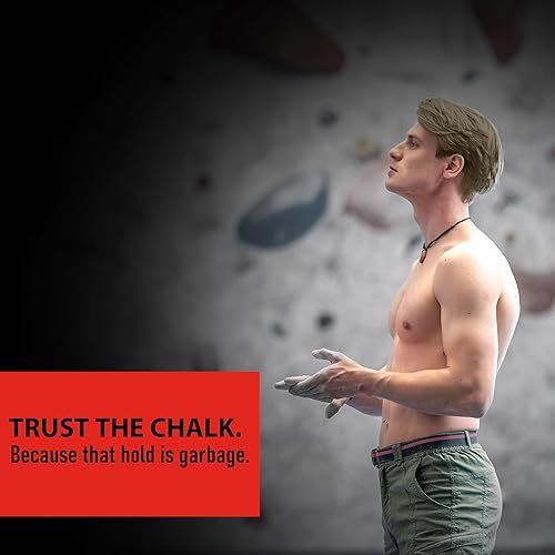 Miniatura 6 de Death Grip Doom Stones - Tiza de gimnasio  4 discos de 2.16 oz  Carbonato de magnesio 100% puro  Escalada, Levantamiento, Gimnasia, Levantamiento de