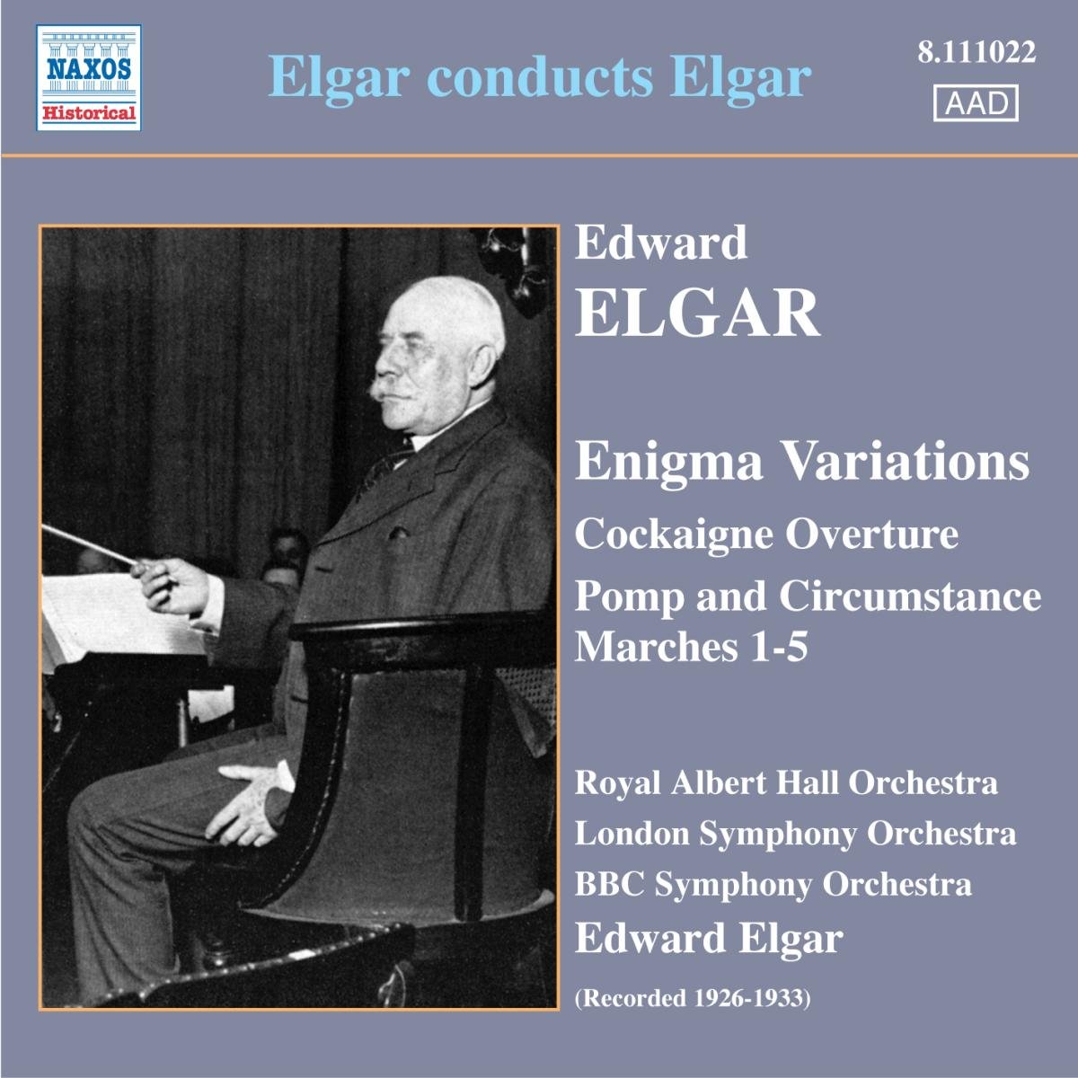 Elgar Conducts Elgar: Enigma Variations, Cockaigne Overture, Pomp and Circumstance Marches