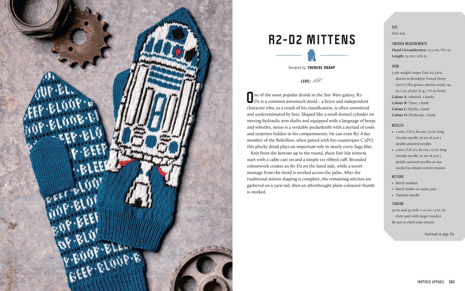 Star Wars: Knitting the Galaxy: The official knitting guide with over 25 patterns for costume, toy and apparel DIY, for fans of the popular franchise