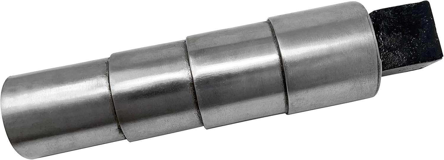 Cast-Iron Round Stepped Bracelet Mandrel with Tang Jewelry Making Metal Bracelet Bangle Cuff Forming Bending Shaping Tool