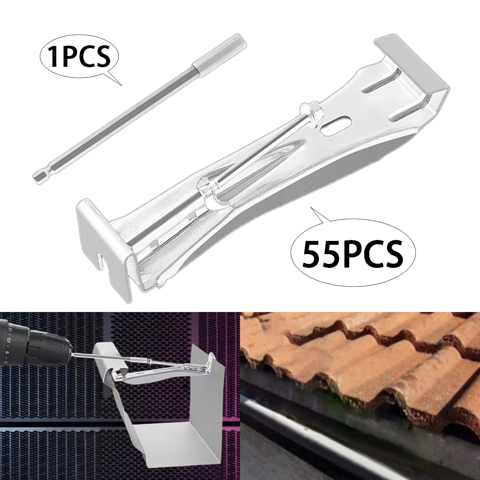 5 Clips De Fijación Para Canalón De Lluvia Y Listones Decorativos Mercedes W169 W245 | LST Negro