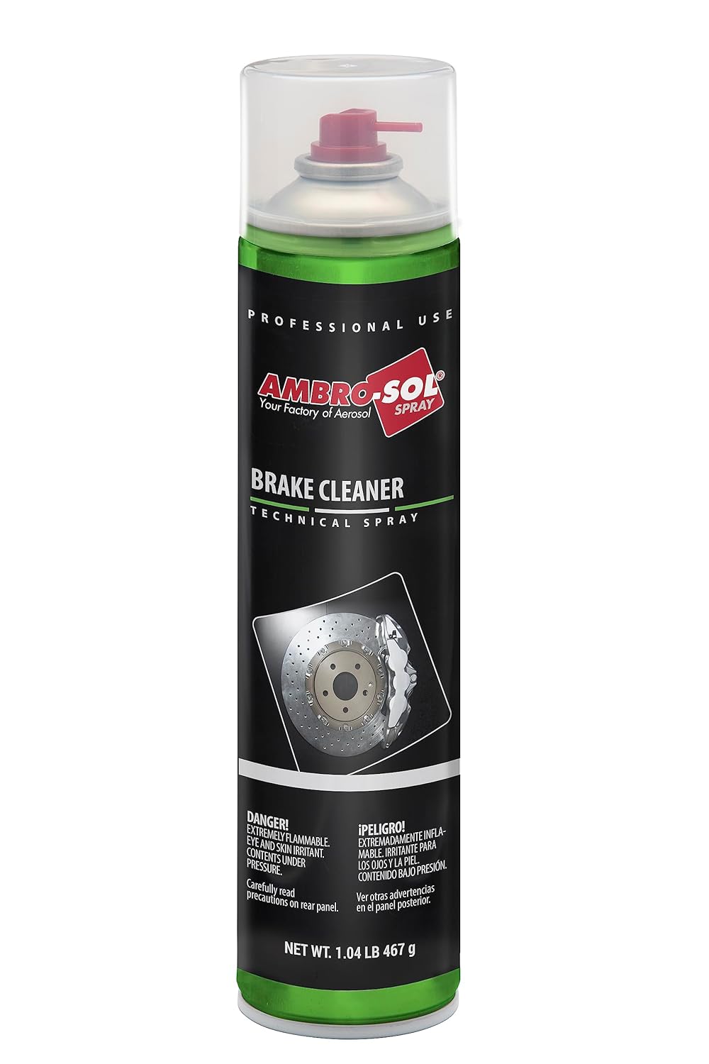 AmbroSol A462 Brake Cleaner Cleans, Degreases and