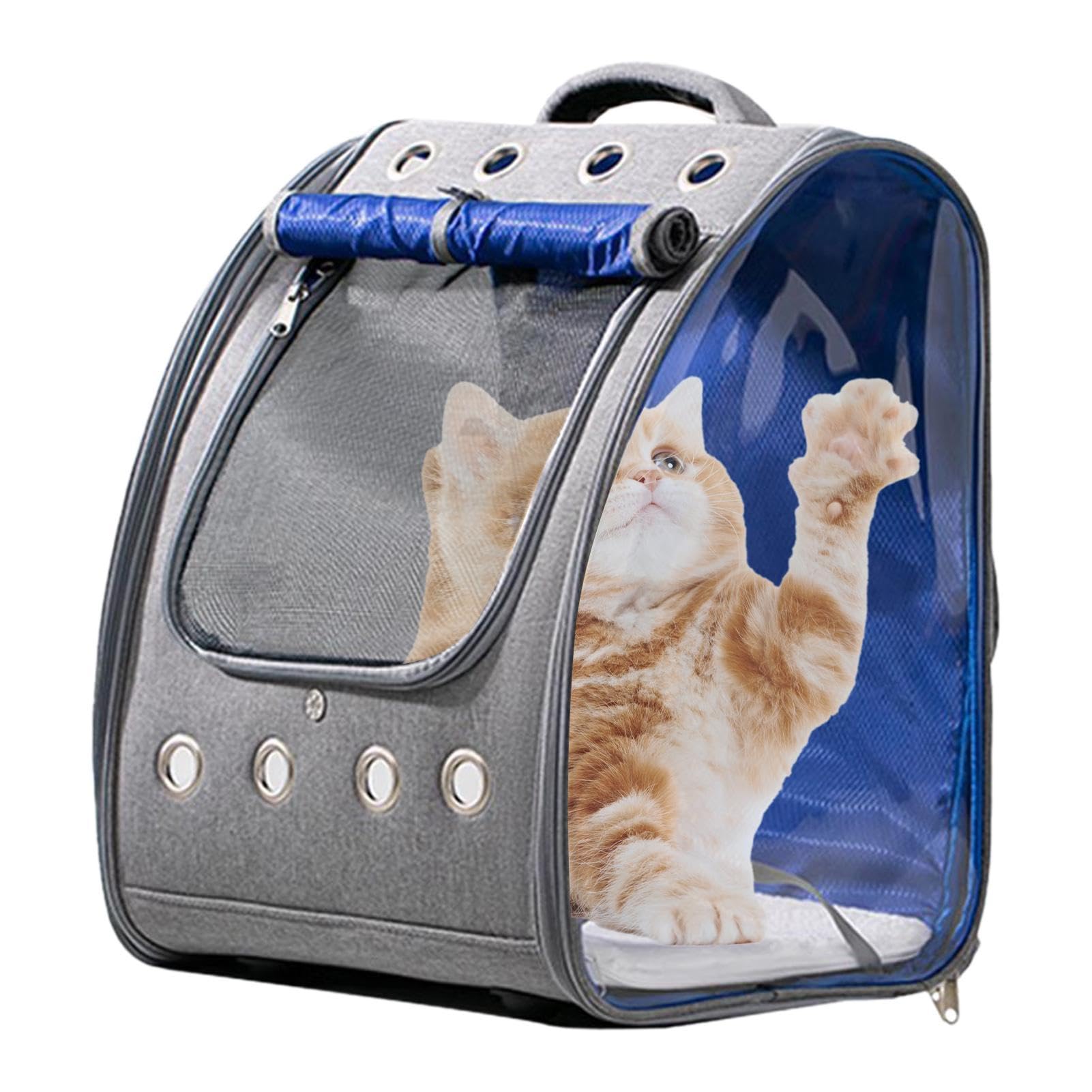 Zaino per cani – Zaino da trekking per cani, comodo zaino per animali domestici, zaino per gatti, borsa per il trasporto pieghevole per gatti, custodia per il trasporto di cuccioli per viaggi | domestici, zaino per gatti, borsa per il trasporto pieghevole