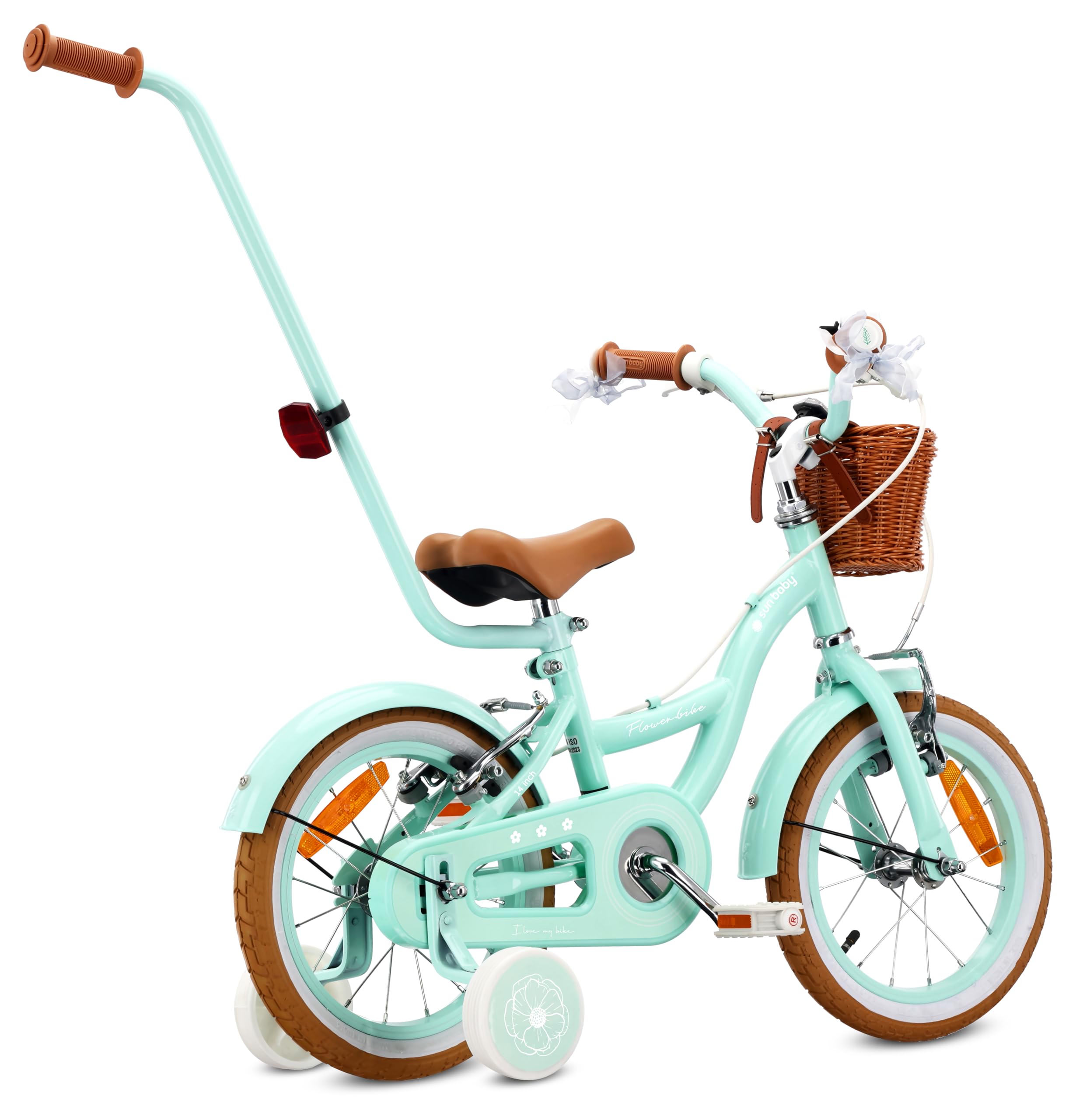 sun baby Flower Bike Retro Vélo Enfant 14/16 Pouces