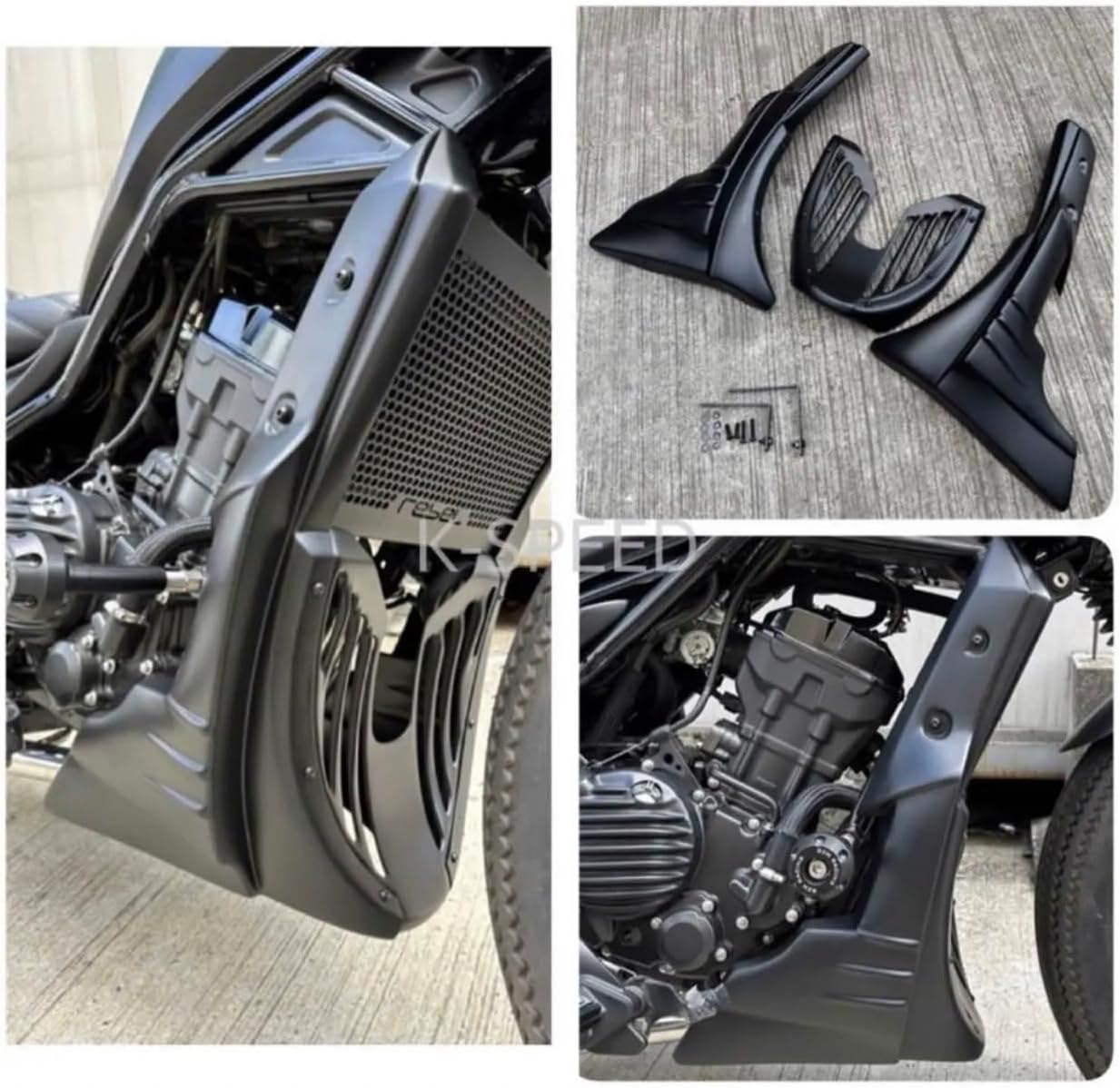 ホンダ レブル250 2023年式モデル用 アンダーカウルホンダ レブル250