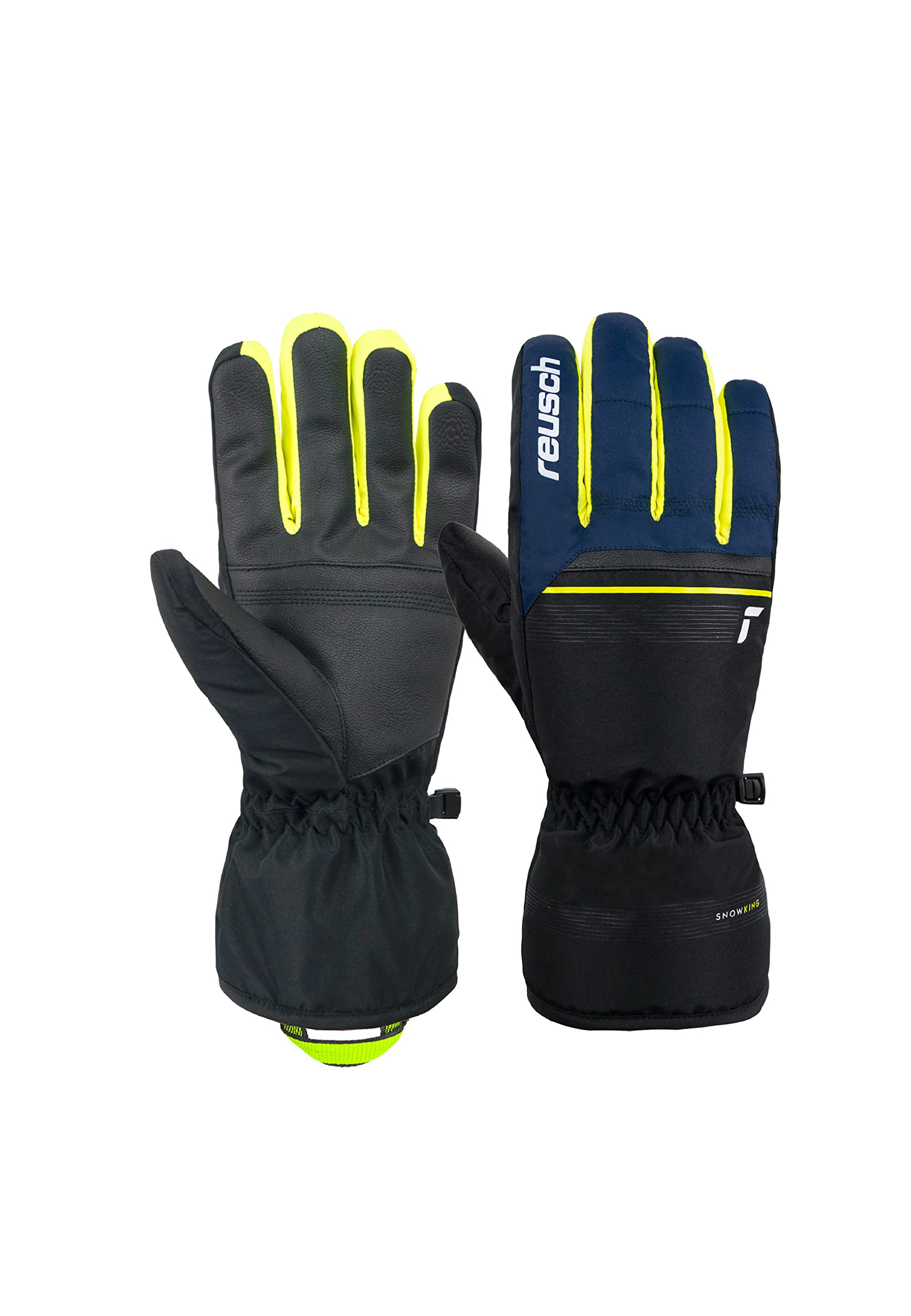 ReuschMen's Snow King Windproof and Extra Breathable Ski Gloves Softshell Gloves Snow Gloves Winter gloves