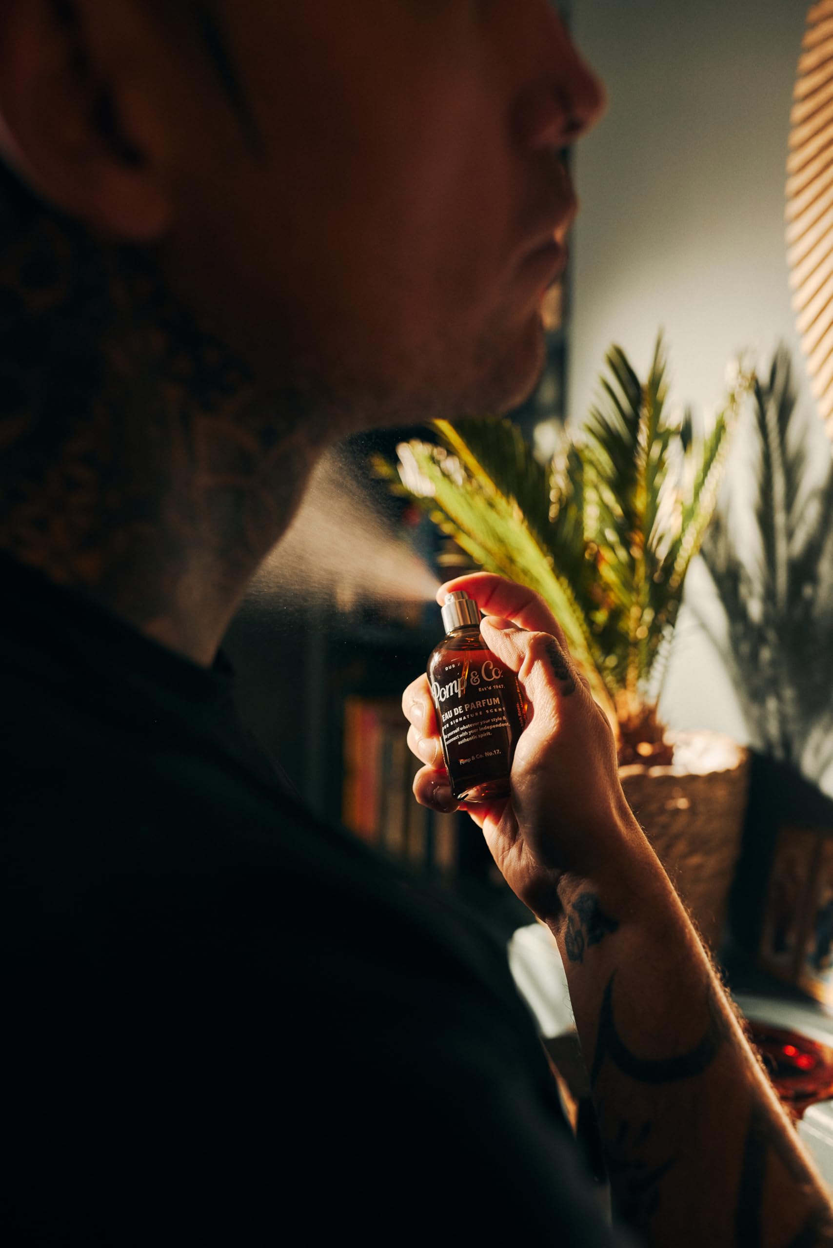 Pomp & Co woda perfumowana nr 17, perfumy męskie świeże piżmo, limonka i drewno sandałowe 50ml