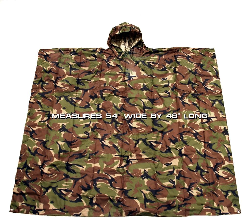 Arcturus Rain Ponchos | Adjustable Hood | Waterproof Ripstop Nylon | Great for Hunting, Fishing & Camping - Image 7