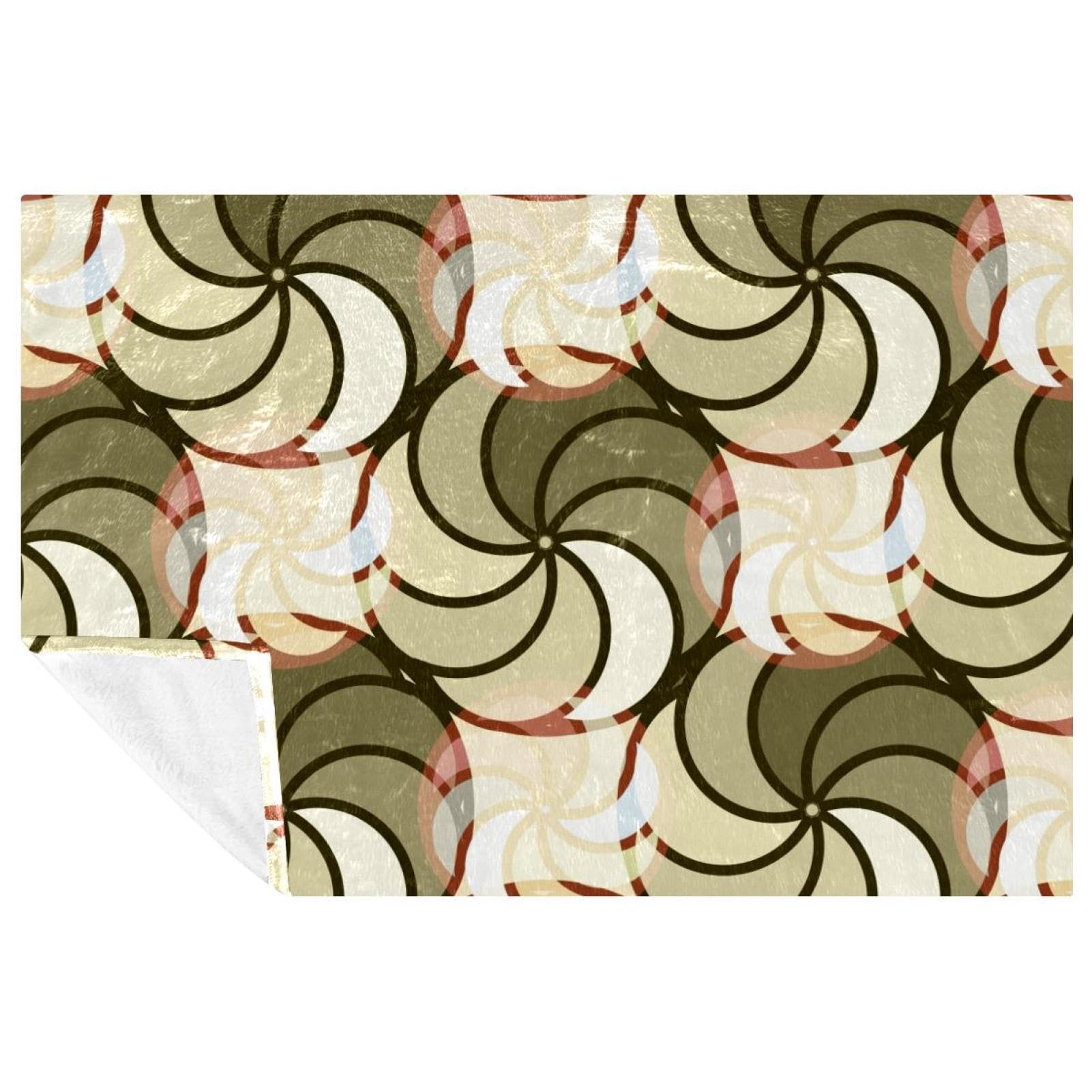 Couverture symbole éternité arménienne douce lit et canapé 150x100cm