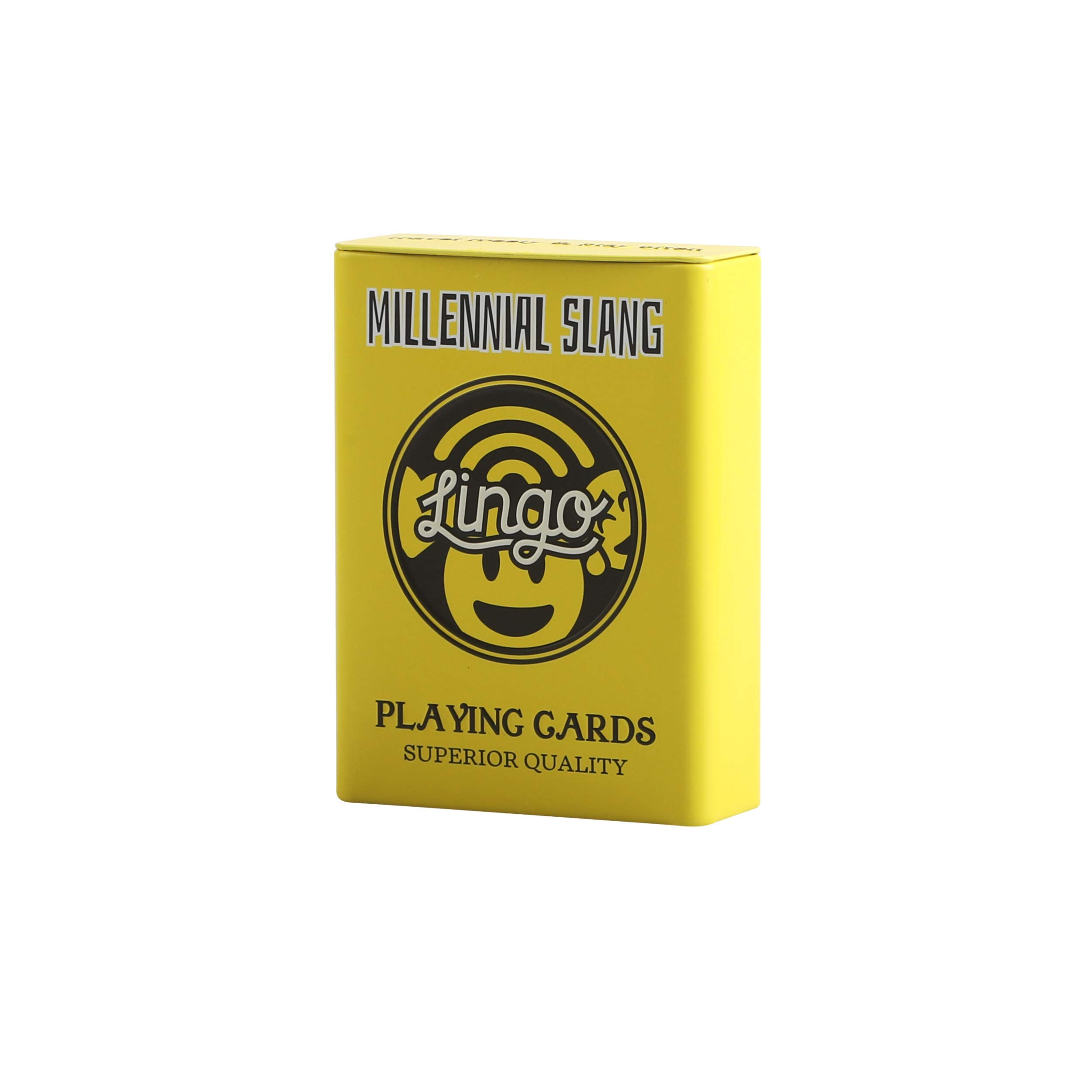 Buy Lingo Slang Playing Cards in Tin Box Travel Case Playing Cards