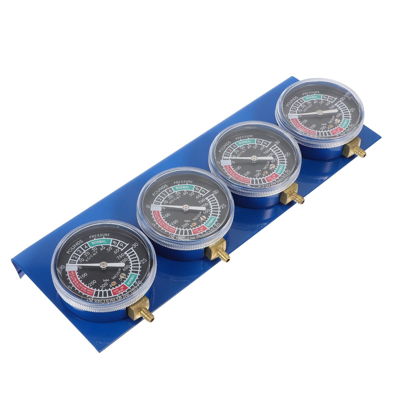 Cabilock Manomètre à Vide pour Moto 4 Cylindres Trousse d'Outil de Synchronisation Moteur avec Jauge de Vide Kit Complet pour Réglage Précis et Entretien Automobile