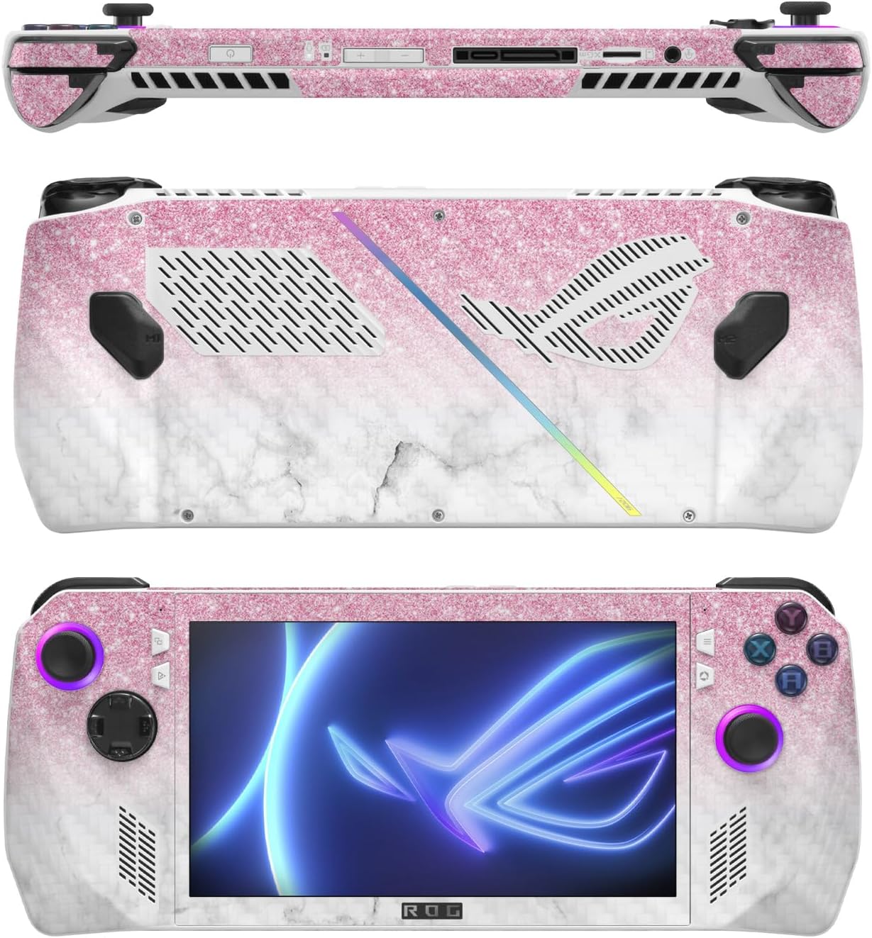 MightySkins Skin Compatible with Asus ROG Ally - Puppy Fall | Protective, Durable, and Unique Vinyl Decal wrap Cover | Easy to Apply, Remove, and Change Styles