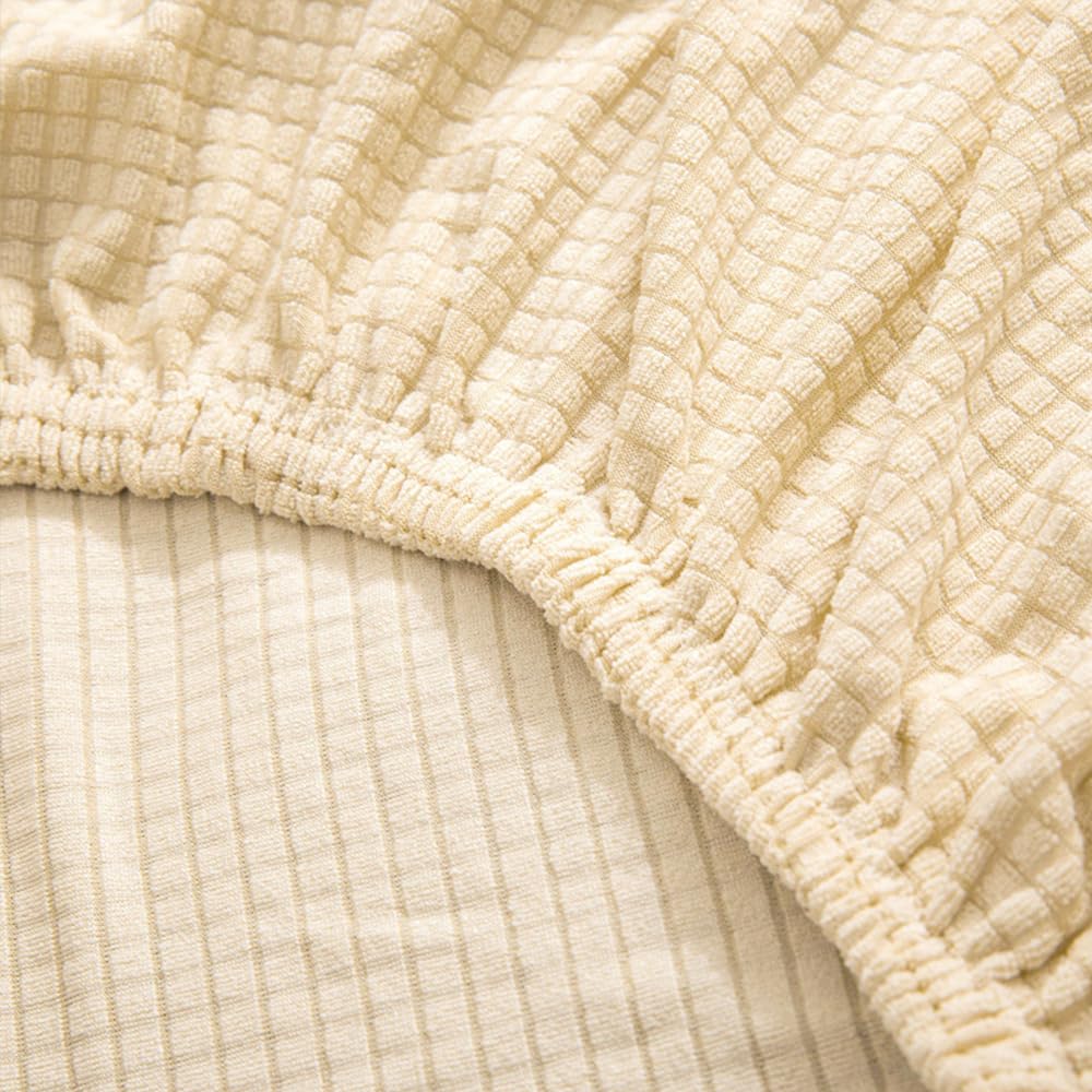 Copridivano impermeabile – Protezione elastica senza braccioli per divano a 2 posti – Fodera per mobili elasticizzata perfetta per arredamento del soggiorno