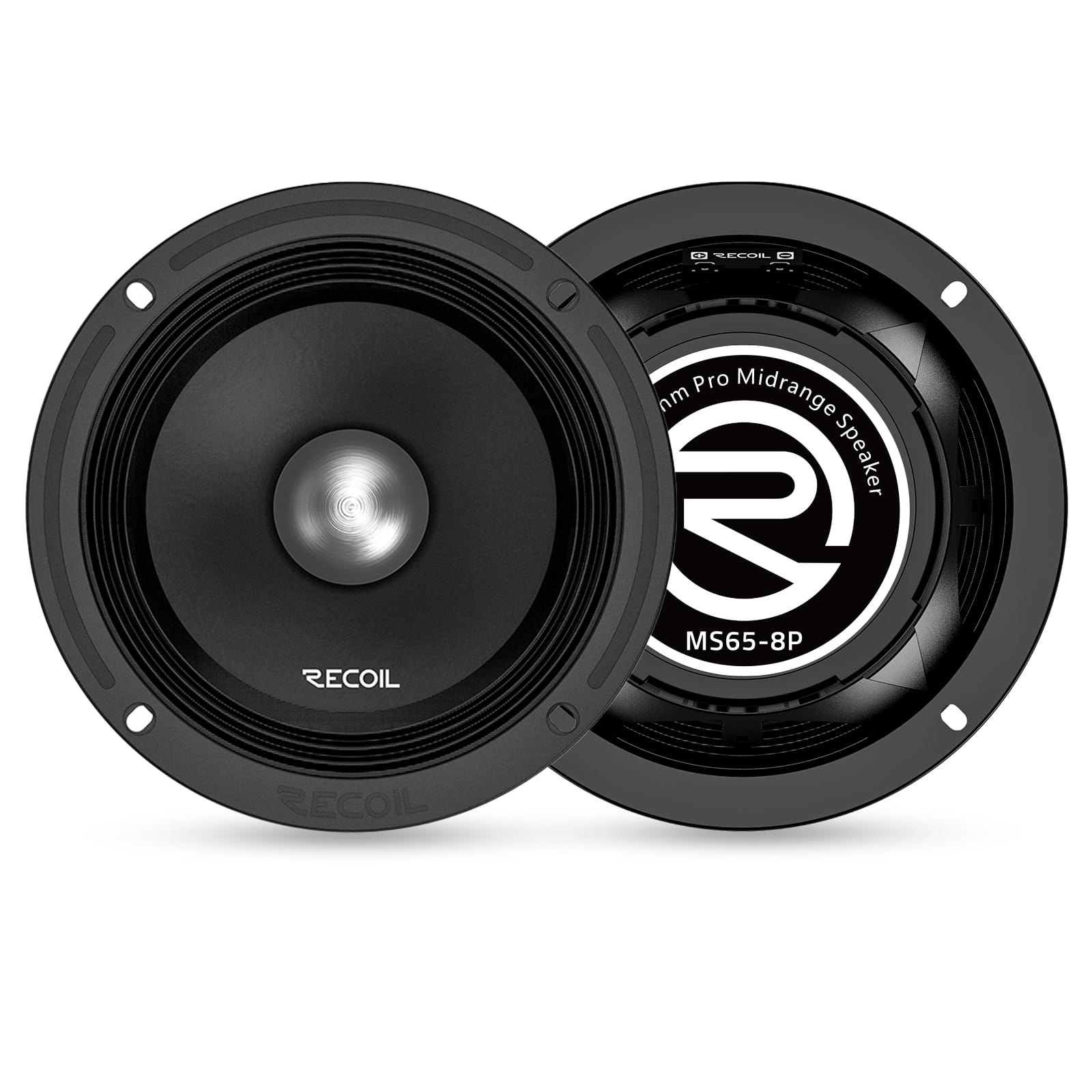 RECOIL MS65-8P 6.5 Inch Pro Audio Midrange Speakers 600W Max 300W