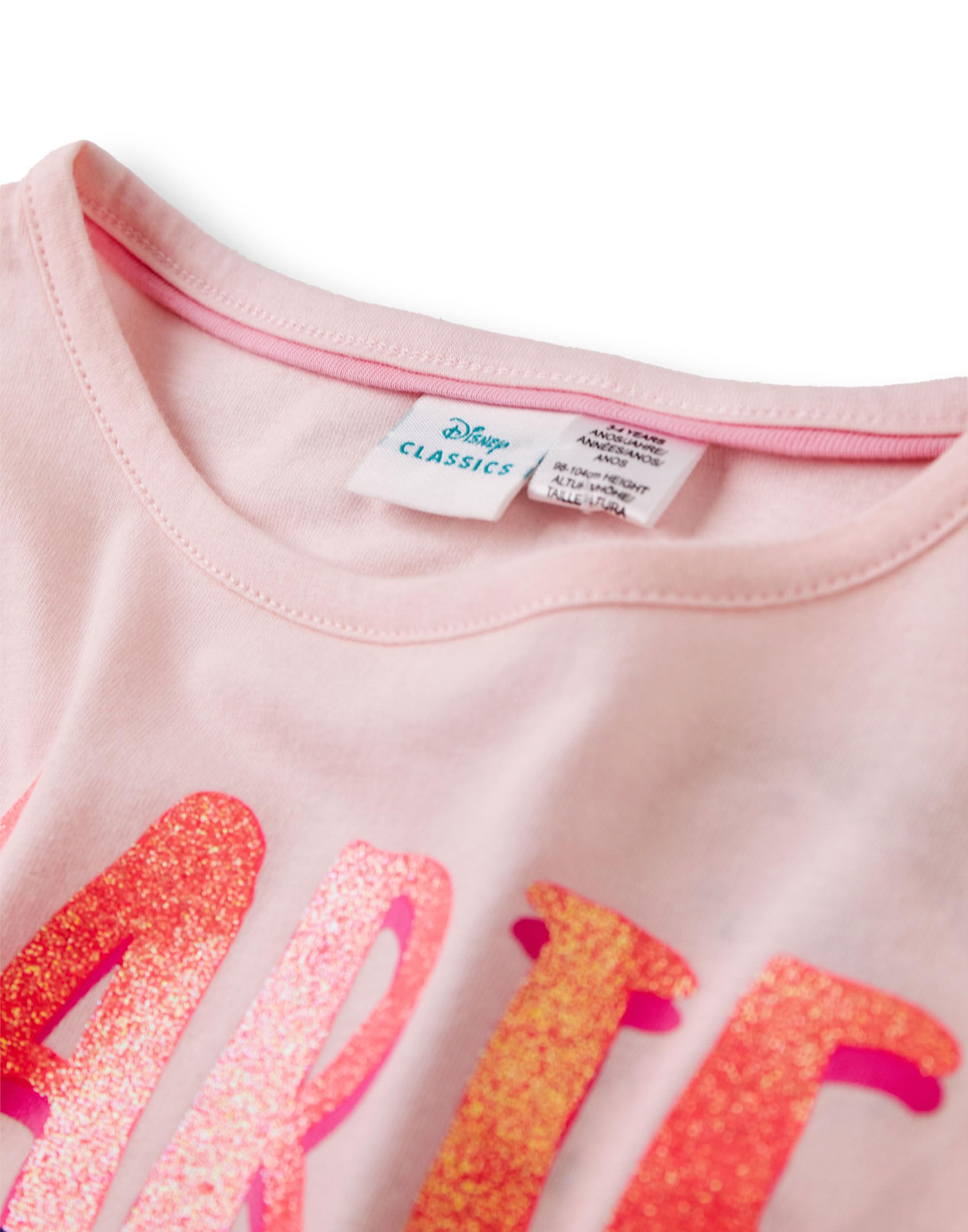 Disney The Aristocats Conjunto de Pijama Marie Girls | Pijamas gráficos de Manga Larga a Rayas y piernas largas para niños en Rosa | Regalo de Merchandising de Ropa de Dormir