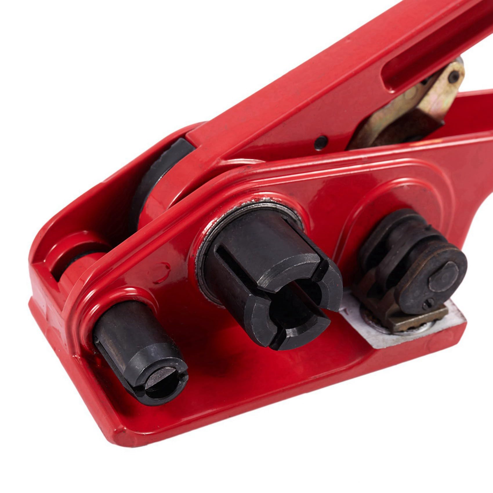 4X Tenditore per Cinghia in plastica Macchina per reggette in plastica per Animali Domestici Tenditore Manuale per imballaggio in plastica Utensili manuali per imballaggio Manuale