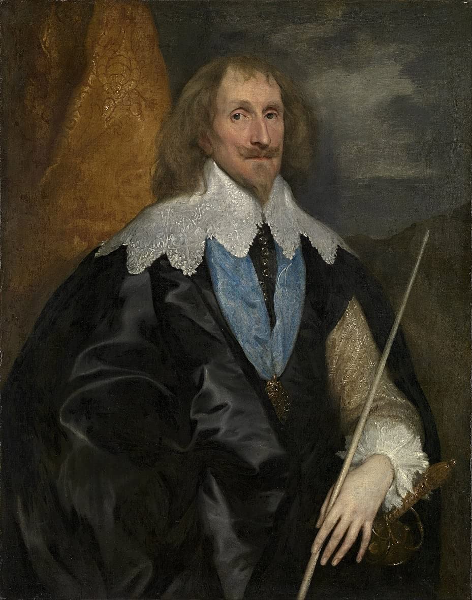 Tableau Herbert Th Comte de Pembroke par Anthony Van Dyck - Impression d'Art Murale 60x90cm