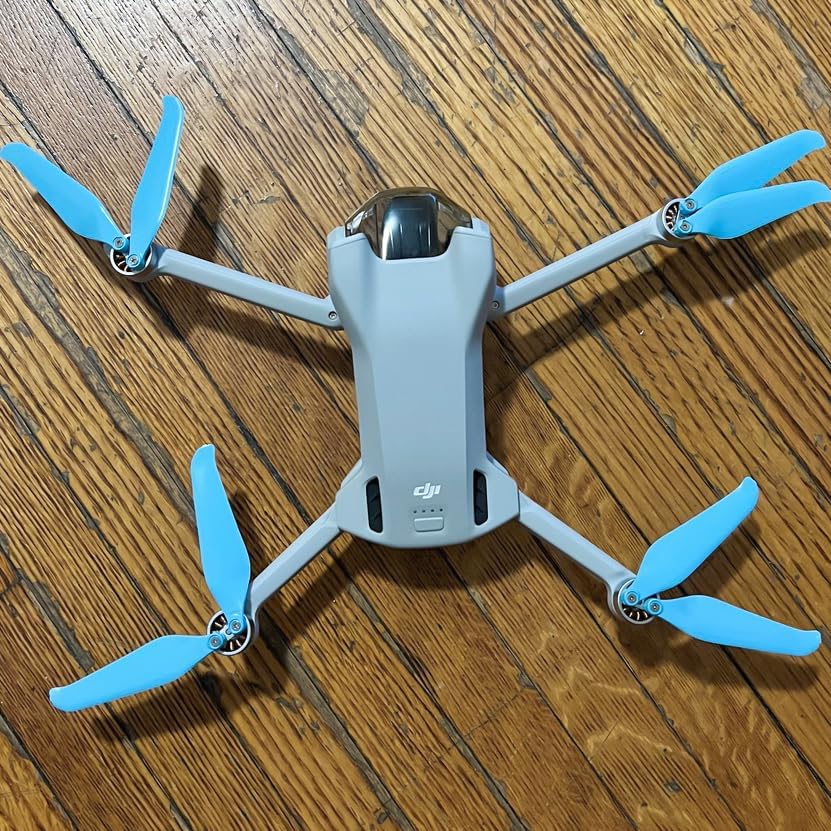 Miniatura 7 de Master Airscrew Hélices Stealth para DJI Mini 3 - Azul, 4 hélices en Set