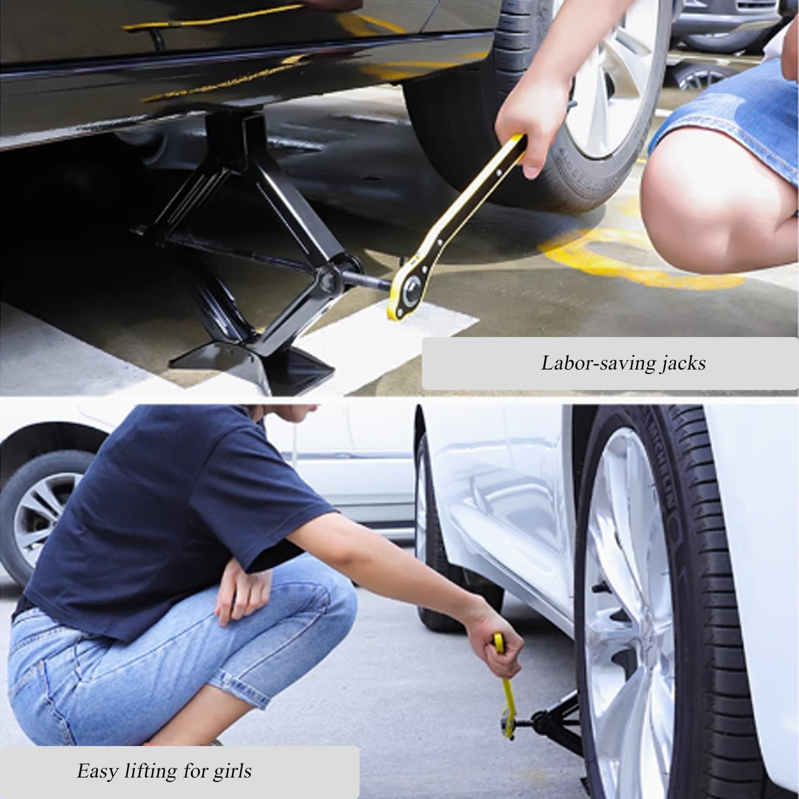 Gato De Tijera Compacto, Kit De Gato De Tijera For Automoción