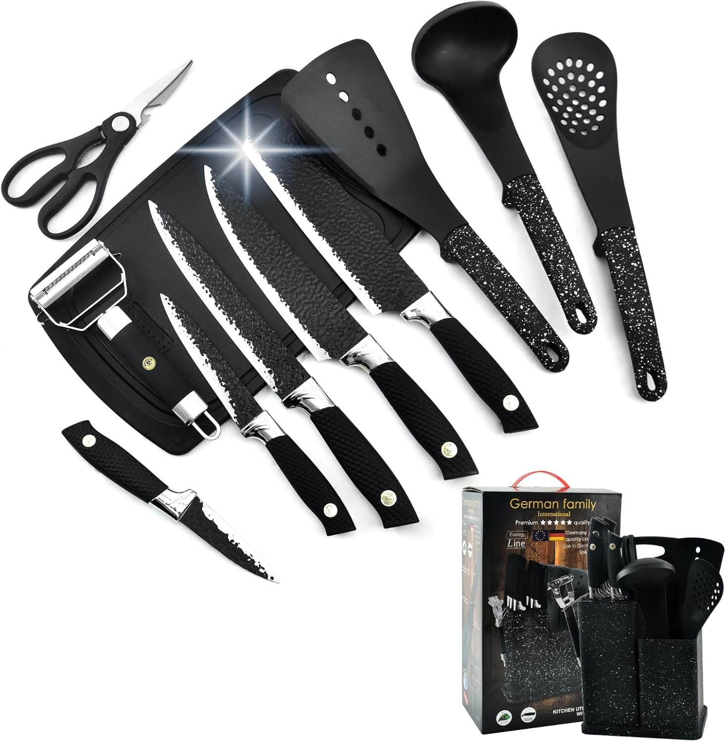 Kitchen Knife Set,High Carbon Stainless Steel Chef Knife