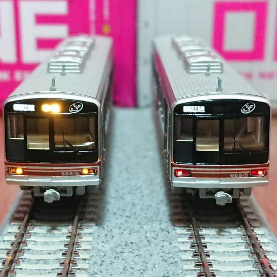 Osaka Metro　堺筋線66系　Nゲージ Osaka Metro 66系（ポポンデッタ・N）入線レビュー – MSangaの