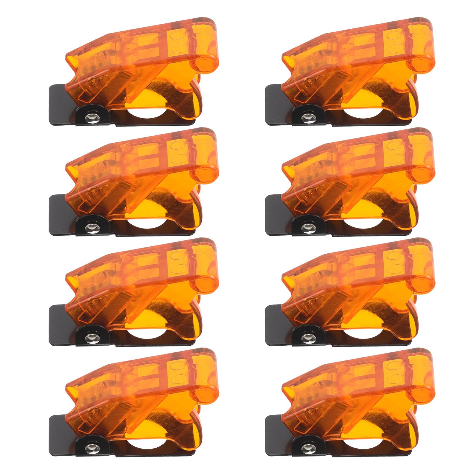 Cubierta de interruptor impermeable UKCOCO con 10 piezas plásticas para hogar e industria 8
