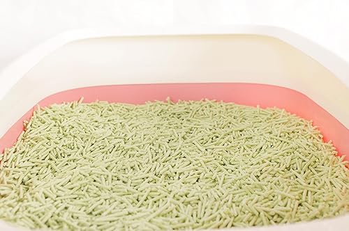 Miniatura 3 de Tofu - Arena de té verde para gatos, arena para gatos de tofu de secado rápido, natural sin perfume, control de olor, ultra absorbente, arena para