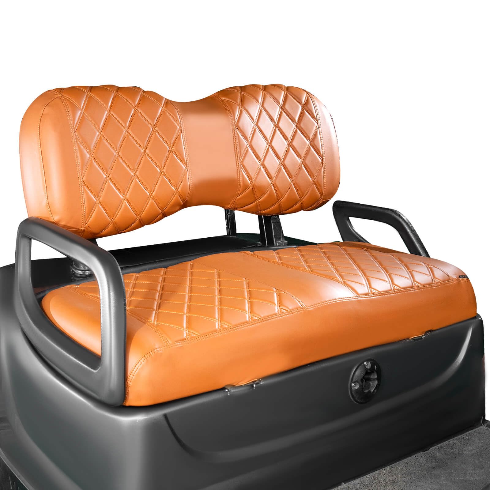 NOKINS Golf Cart Diamond Seat Covers Kit, Fit for Yamaha Drive/Drive 2 OEM Standard Front Seat Cushion, Golf Cart Vinyl Seat Cover, No Nails Required