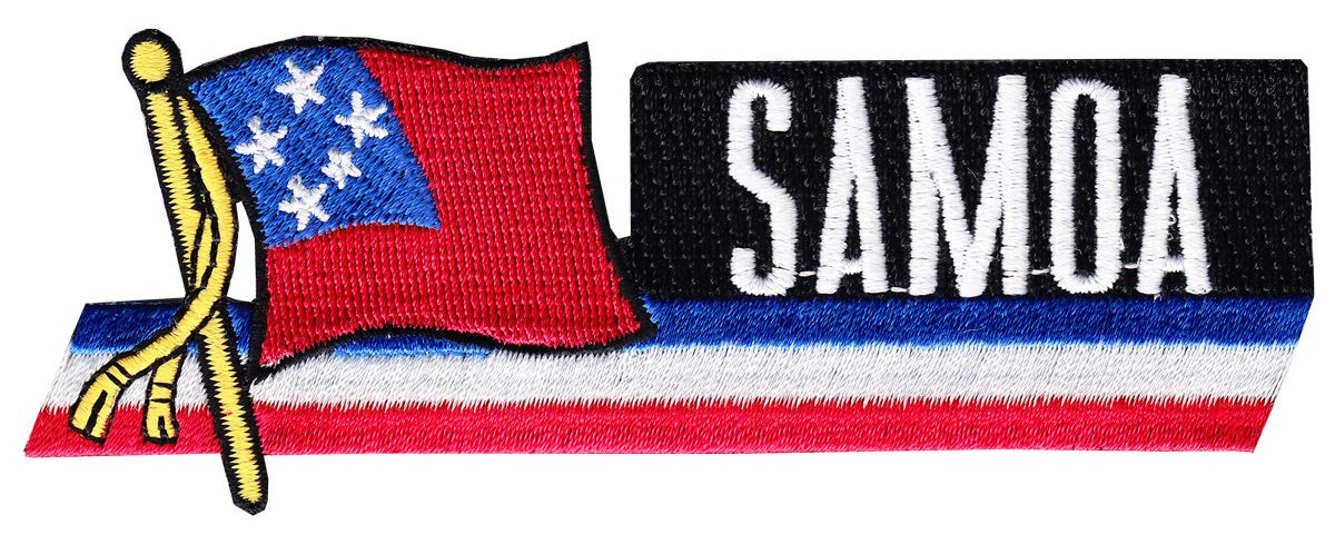 Samoan flag hi-res stock photography and images