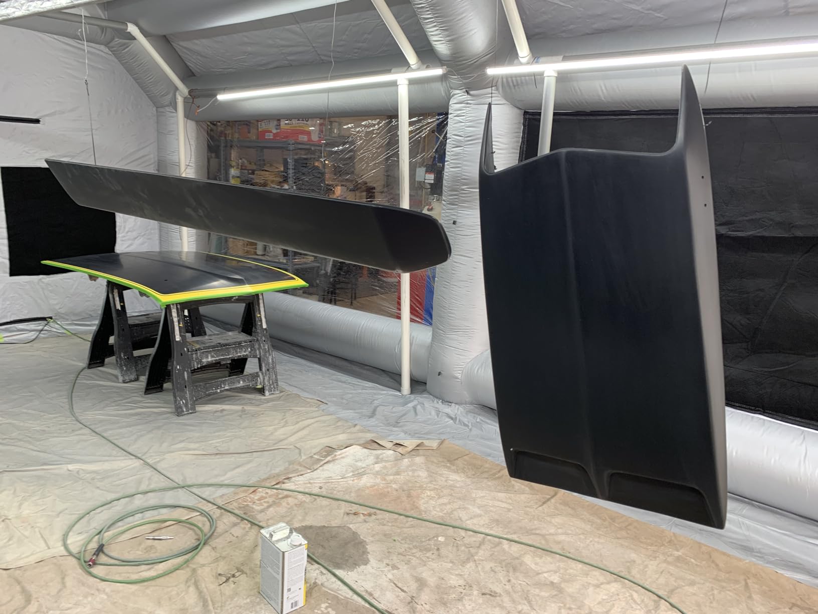 27/mo Finance PeaceWin 20X13X10FT Inflatable Spray Paint Booth Tent