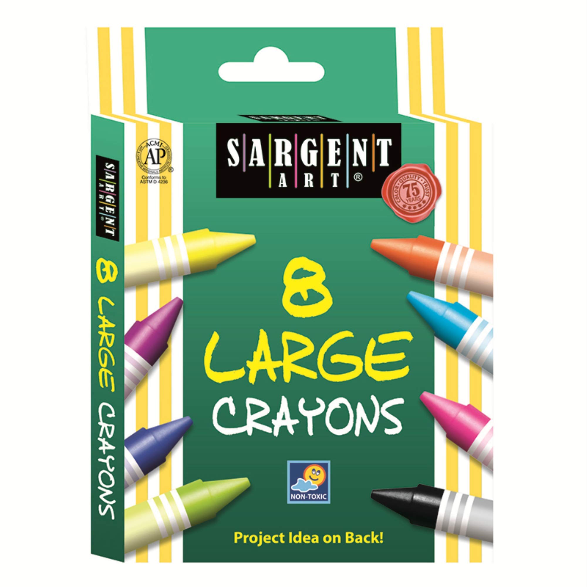 Sargent Art Crayons Jumbo (8 Pack)
