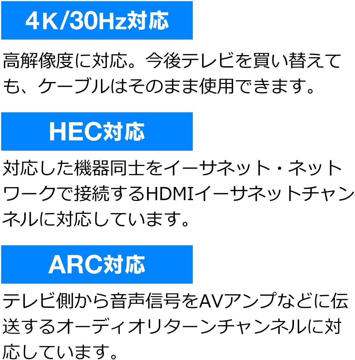 楽天市場】500－hd024－50の通販 | 【24個セット】サンワダイレクト HDMIケーブル スリムケーブル 4K/30Hz 5m 500-HD022-5 | サンワダイレクトのストアを表示