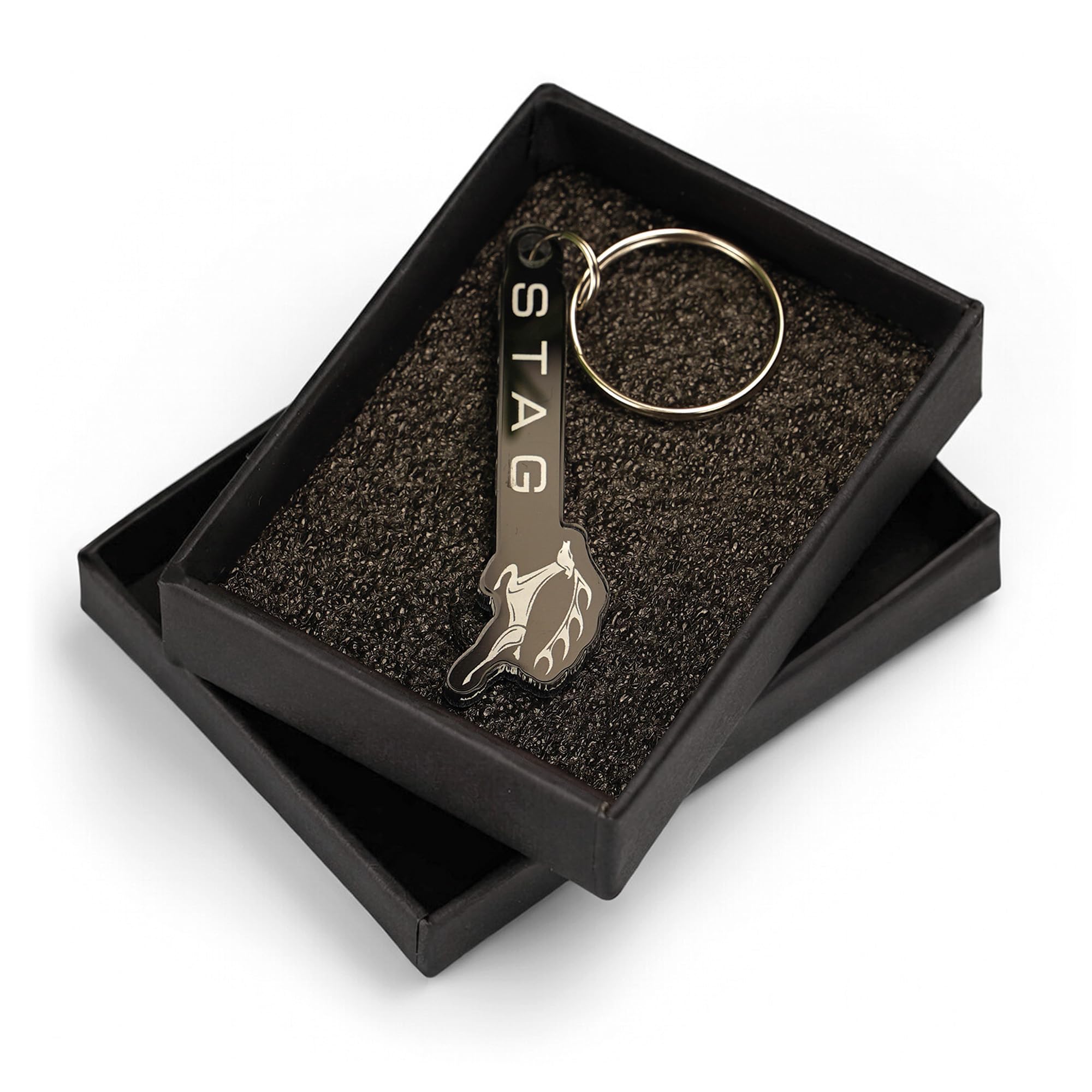 Triumph Stag Keyring Classic British Car Keychain OFFICIAL LICENCED PRODUCT (Gift Box Packaging)