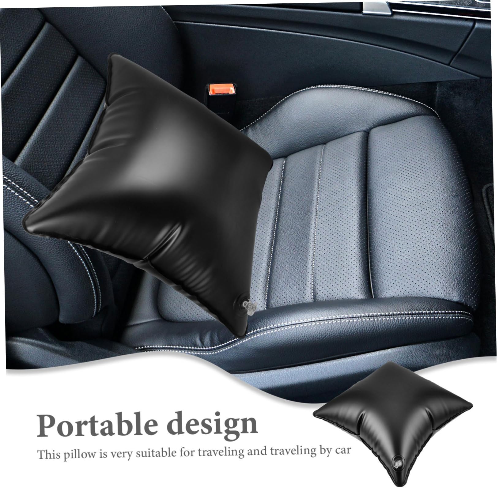 Cabilock 4stücke Inflatable Pillow Insert Für Reisen Outdoor Und Auto Leichtes Tragbares Kissen Für Sofa Garten Und Büro Halbschtransparentes Design Bequem Und Dekorativ