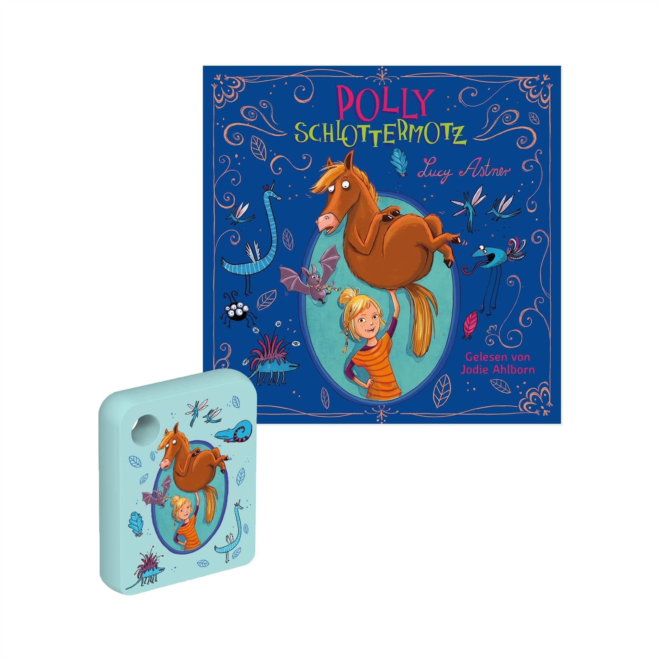 Galakto Audio Token: Polly Schlottermotz, Audio Book for Children from 8 Years, Playing Time Approx. 151 Minutes