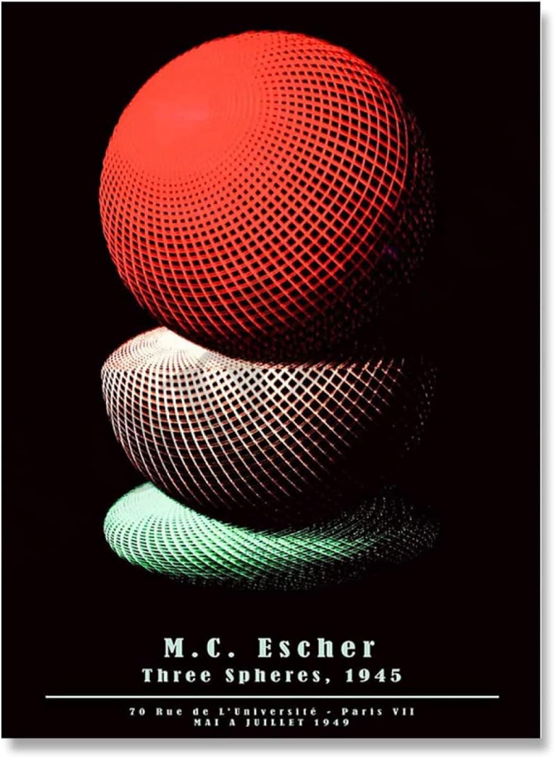 【希少】MCエッシャー escher 三つの球体 アート コピーライト有 M Amazon.co.jp: 有名なM.C.エッシャーのポスターと版画《シュールな3