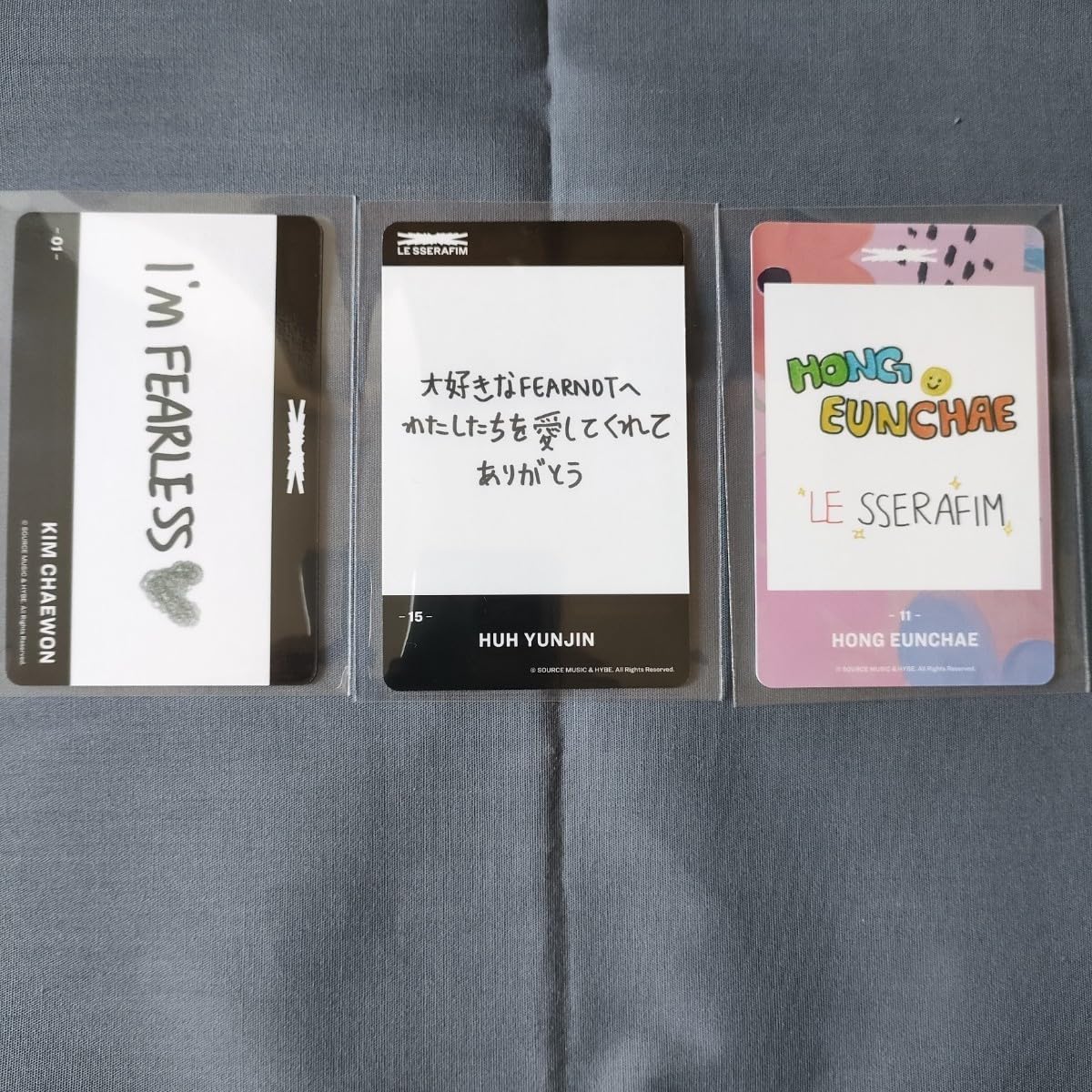 LE SSERAFIM UNFORGIVEN YES24 トレカセット LE SSERAFIM UNFORGIVEN YES24 トレカセットの通販 by さく's